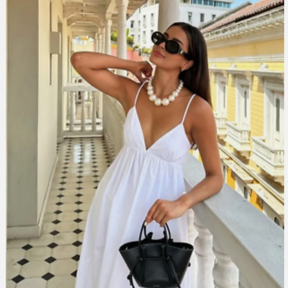 Zara Gabardine Dress - Picture 2 of 7